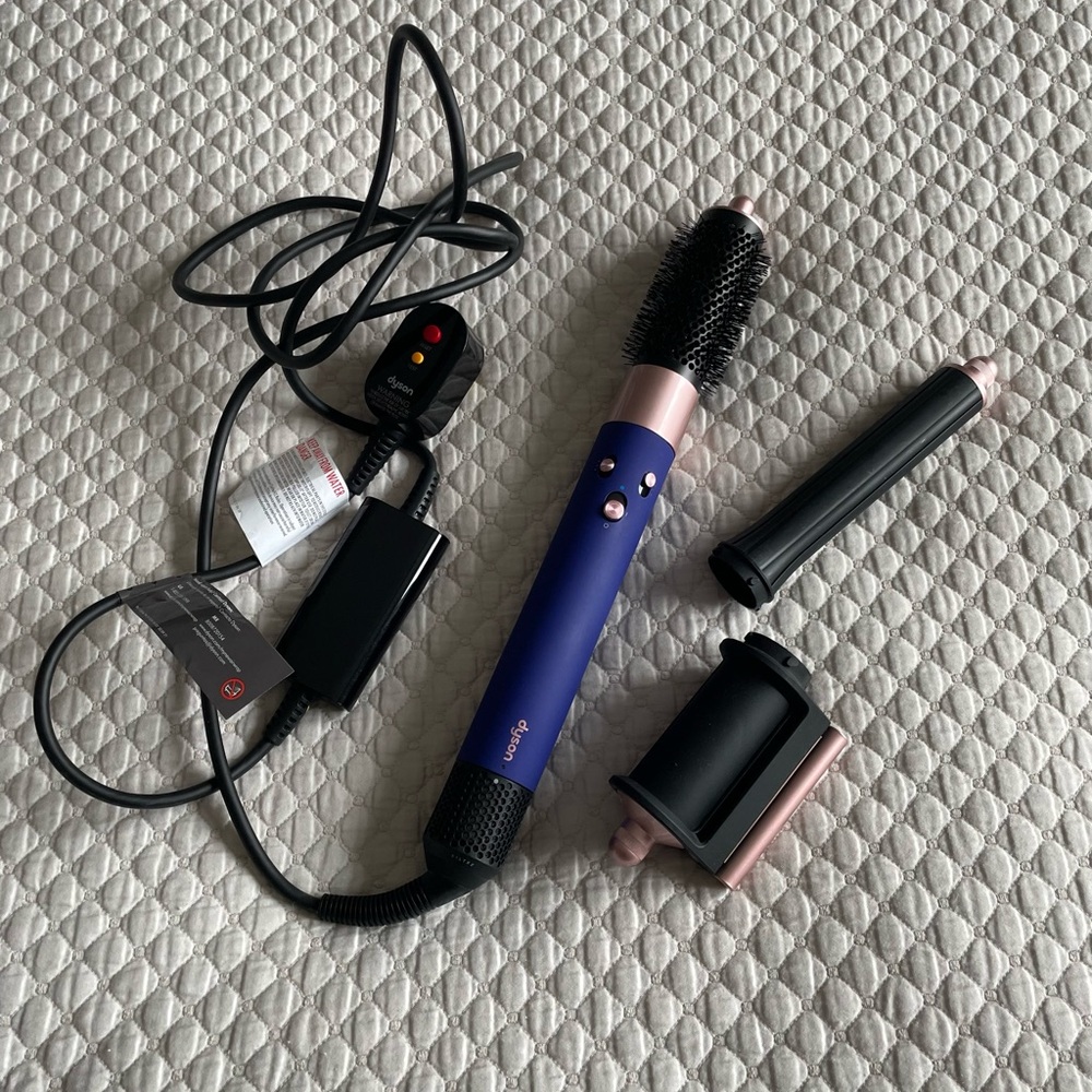Dyson Airwrap Styler with Black and Pink Accents